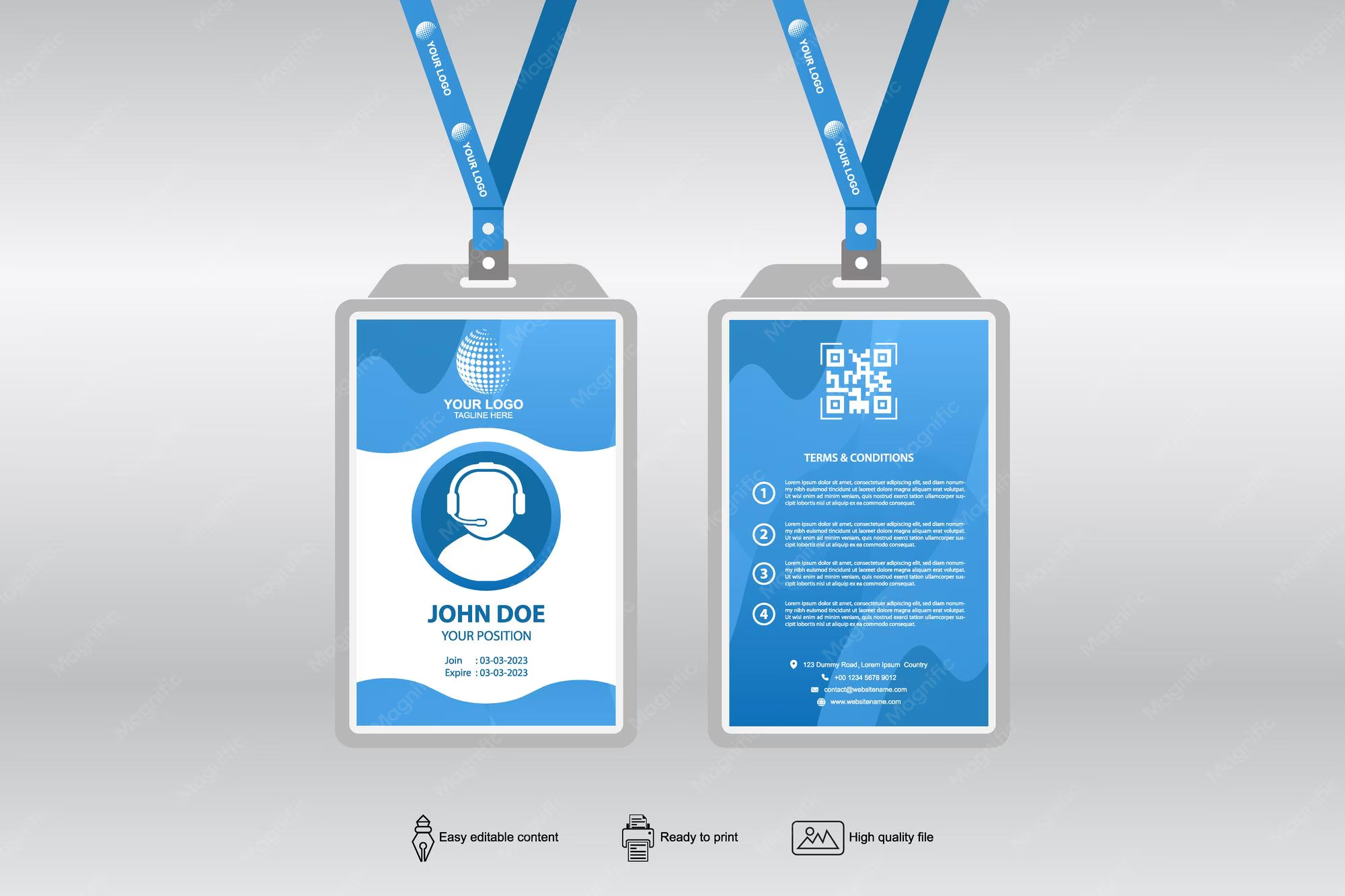 Custom Made ID Badges